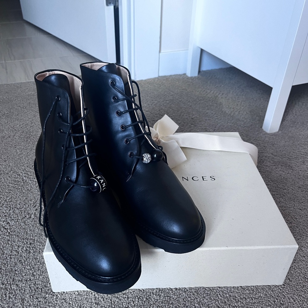Dear Frances Park Boot Black 37.5